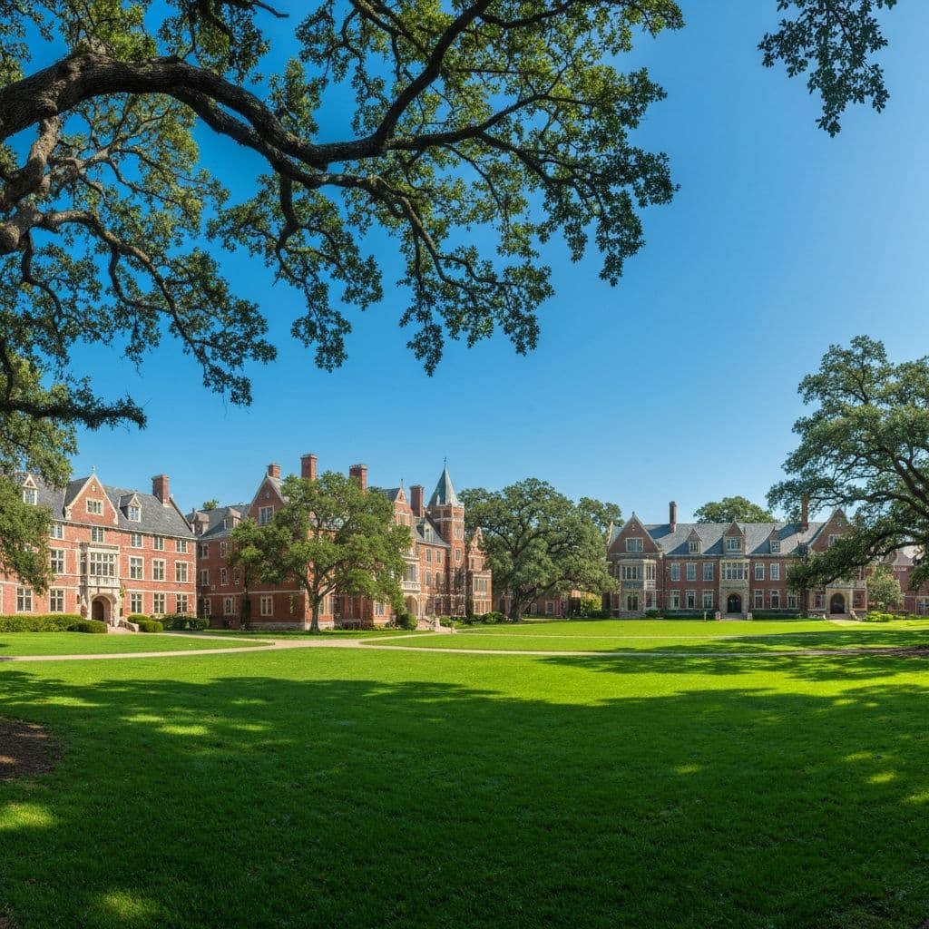 Students on campus